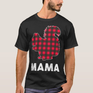 Red Kariert Mana Eichhörnchen Weihnachtslieder T-Shirt