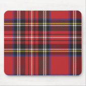 Red Kariert Mousepad (Vorne)