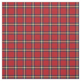 Red Kariert, Royal Stewart Tartan Stoff