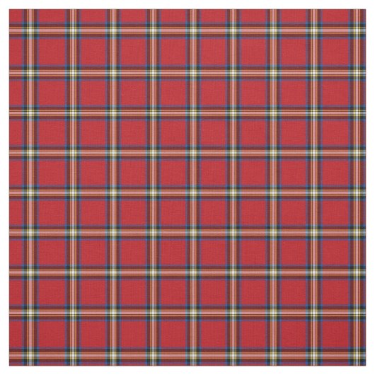 Red Kariert, Royal Stewart Tartan Stoff (Muster)