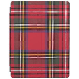 Red Kariert Scottish Tartan Holiday iPad Hülle