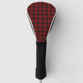 RED KARIERT TARTAN PATTERN GOLF HEADCOVER (Vorderseite)