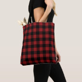 Red Kariert Tote Bag Tasche (Von Nahem)