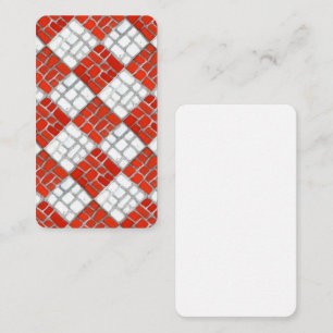 RED KARO MOSAIC 3.5x2 Flachbildschirm / Vertikal Mitteilungskarte