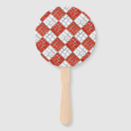 RED KARO MOSAIC FÄCHER (Vorderseite)