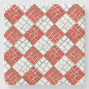 RED KARO MOSAIC Marbella Stone Untersetzer