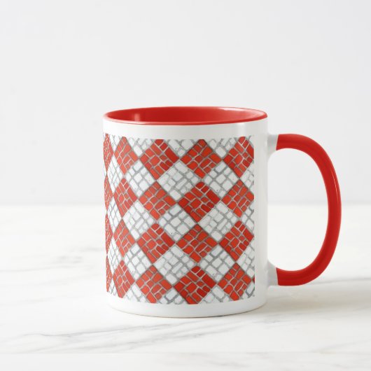 RED KARO MOSAIC Red Combo Tasse (Rechts)