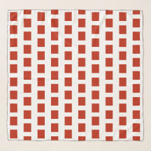 Red Karos Bold Geometric Muster