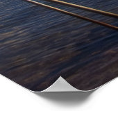 Red Kayak Poster (Ecke)