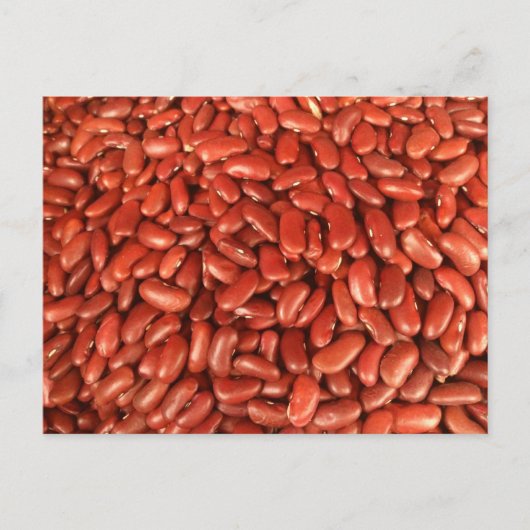 Red Kidney Beans Postkarte (Vorderseite)
