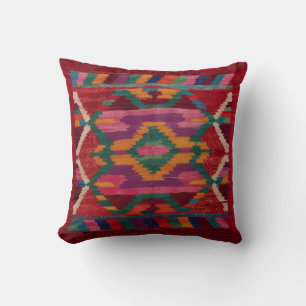 "Red Kilim Pillows Kanada: Artisanal Elegance für Kissen