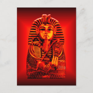 Red King Tut #2 Postkarte