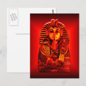 Red King Tut #2 Postkarte (Vorne/Hinten)