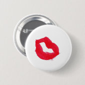 Red Kiss Button (Vorne & Hinten)