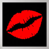 Red Kiss Poster (Vorne)