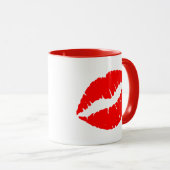 Red Kiss Tasse (VorderseiteRechts)