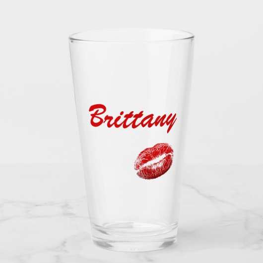 Red Kisses Glas (Vorderseite)