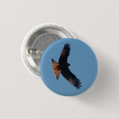 Red Kite Abzeichen Button (Vorne & Hinten)