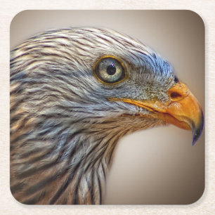 Red Kite Bird von Prey Milan Rechteckiger Pappuntersetzer