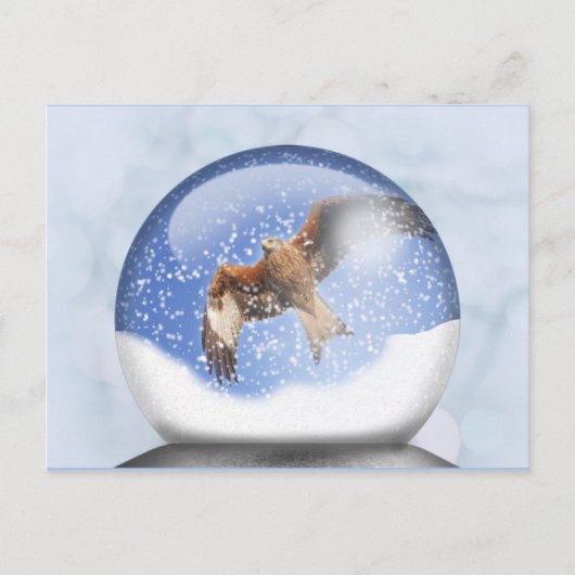 Red Kite in der globalen Postkarte (Vorderseite)