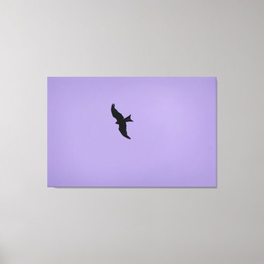 Red Kite In Flight Leinwanddruck (Vorderseite)