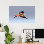 Red Kite Print Poster (Heimbüro)