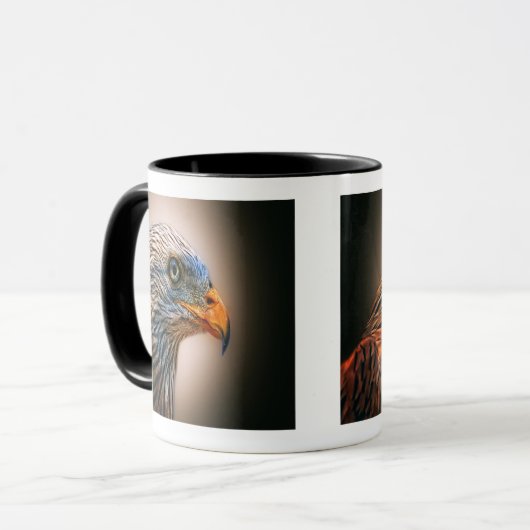 Red Kite Tasse (Vorderseite Links)