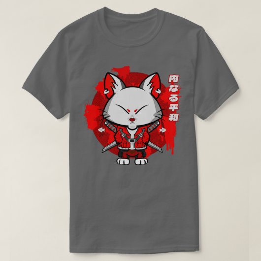 Red Kitsune T-Shirt (Design vorne)