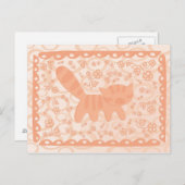 Red Kitten1 Postkarte (Vorne/Hinten)