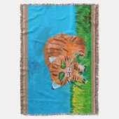 Red Kitten Decke (Vorderseite Vertikal)