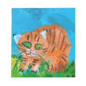 Red Kitten Notizblock (Vorderseite)