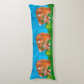 Red Kitten Seitenschläferkissen (Vorderseite Vertikal)