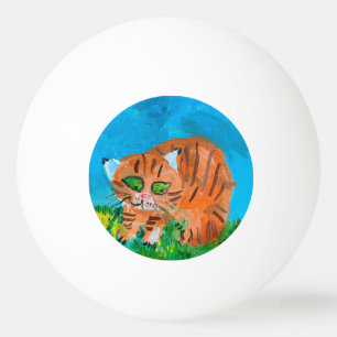 Red Kitten Tischtennisball
