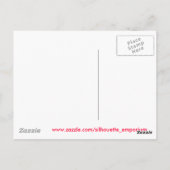 Red Kiwi Postkarte (Rückseite)