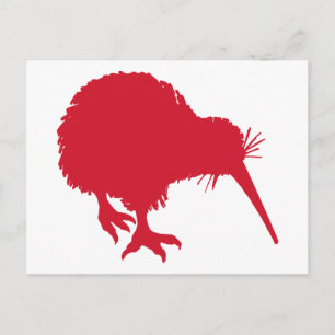 Red Kiwi Postkarte