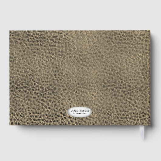 Red Knight Familienwappen Nachname Gästebuch (Rückseite)