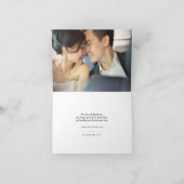 Red Knot Double Happiness Goldene Chinesische Hoch Dankeskarte (Innenseite)