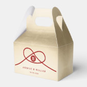Red Knot Gewerkschaft Double Happiness Chinesische Geschenkschachtel (Vorderseite)