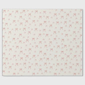 Red Knot Weihnachtsverpackung Geschenkpapier (Flach)