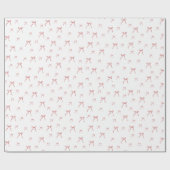 Red Knot Weihnachtsverpackung Geschenkpapier (Flach)