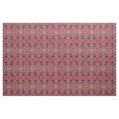 Red Koala Aboriginal Art Fabric Stoff (Yard (91,4 cm))