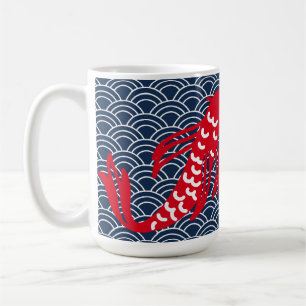 Red Koi Fish Kaffeetasse