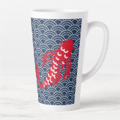 Red Koi Fish Milchtasse (Rechts)
