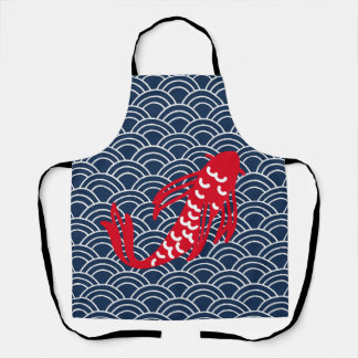 Red Koi Fish Schürze