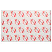 Red Koi Fish Stoff (Fat Quarter (45,7 x 55,9 cm))