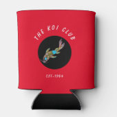 Red Koi Insulated Can Cooler Dosenkühler (Rückseite)