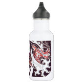 Red Koi Tattoo Design Edelstahlflasche (Rechts)