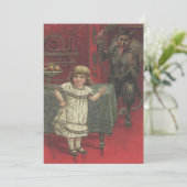 Red Krampus Girl Dining Room Switch (Stehend Vorderseite)