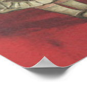 Red Krampus Girl Dining Room Switch Poster (Ecke)