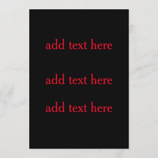 Red Krampus Slicing Heart (Rückseite)